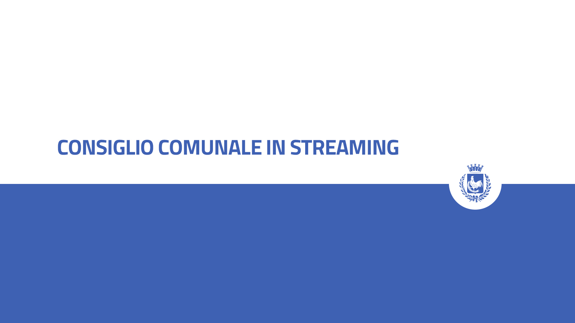 Comune Di Gallipoli Consiglio Comunale Del 31 Luglio In Diretta Streaming