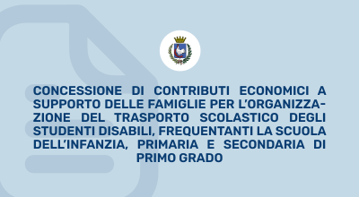  Avviso pubblico per l’erogazione di contributi a supporto delle famiglie c...