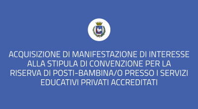 Avviso pubblico per manifestazione d’interesse alla stipula di convenzione ...