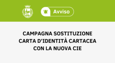 Campagna di sostituzione carta d'identità cartacea con la CIE: il calendario...