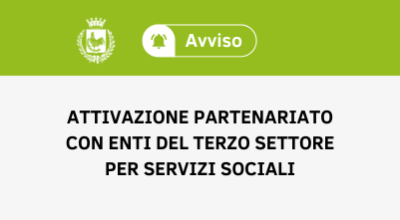 Attivazione Partenariato con Enti del Terzo Settore - gestione di servizi soc...