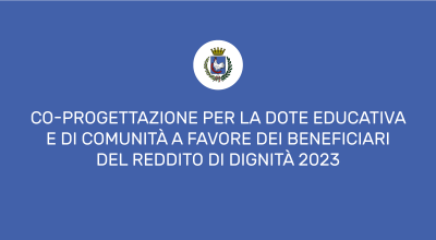 Avviso Pubblico: Co-progettazione per la Dote Educativa e di Comunità a favo...