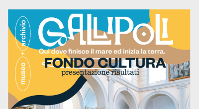 Gallipoli, qui dove finisce il mare ed inizia la terra. Fondo Cultura