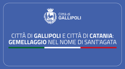 Città di Gallipoli e Città di Catania: gemellaggio nel nome di Sant'Agata