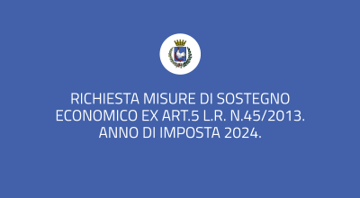Avviso pubblico per l’accesso alle misure di sostegno economico di cui al c...