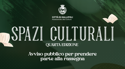 Spazi Culturali - quarta edizione - online l'avviso pubblico per prendere par...