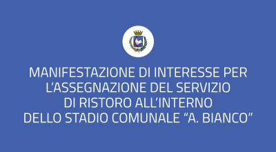 Avviso pubblico per manifestazione d'interessa per l'assegnazione del servizi...
