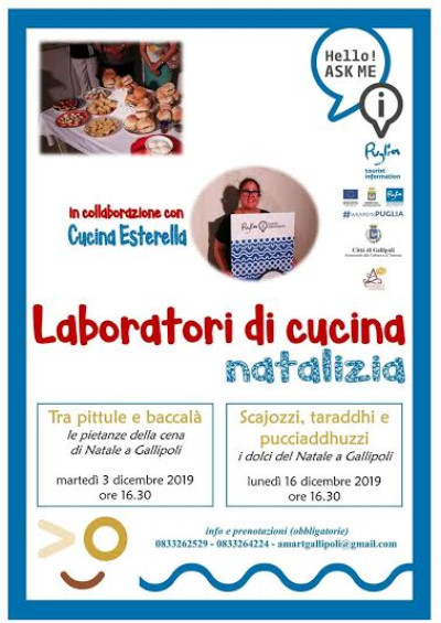 Laboratori di cucina natalizia 