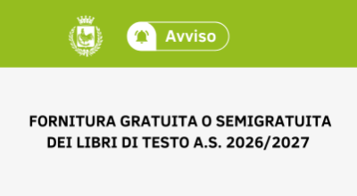Fornitura gratuita o semigratuita dei libri di testo A.S. 2026/2027