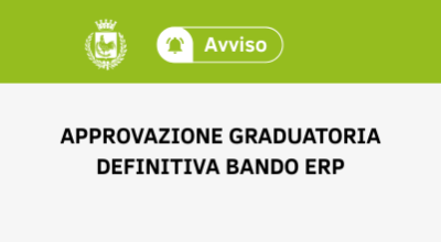 Alloggi ERP: pubblicata la graduatoria definitiva generale e le graduatorie s...