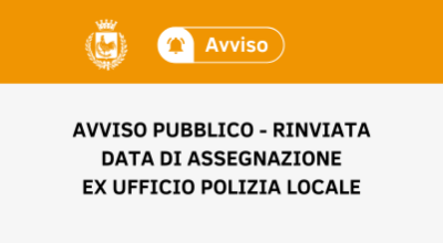 Rinviata la data di assegnazione per l'ex Ufficio della Polizia Locale