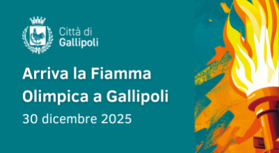 Arriva la Fiamma Olimpica a Gallipoli
