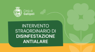 Intervento straordinario di disinfestazione antialare