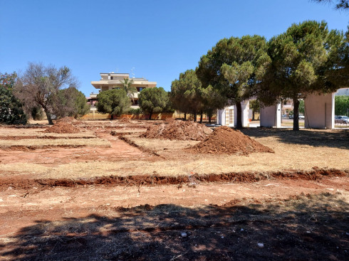 Parco Carlo Alberto Dalla Chiesa: aperto il cantiere in Via Berlinguer