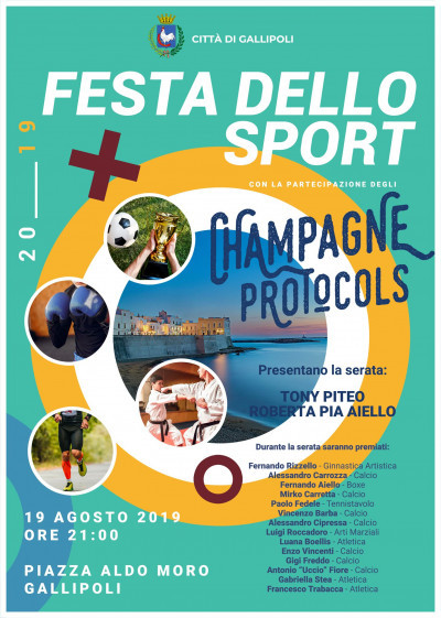 Festa dello Sport: lunedì 19 agosto la prima edizione