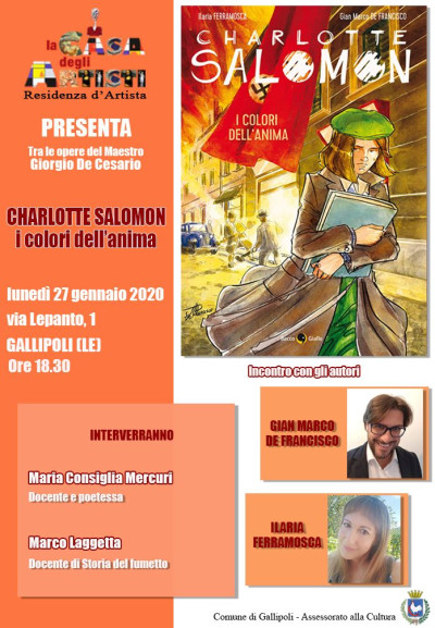 Presentazione Graphic Novel “Charlotte Salomon. I colori dell’ani...