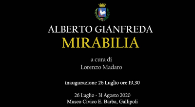 Alberto Gianfreda, Mirabilia: ancora una nuova mostra al Museo Civico -