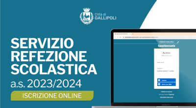 Servizio refezione scolastica anno scolastico 2023/2024