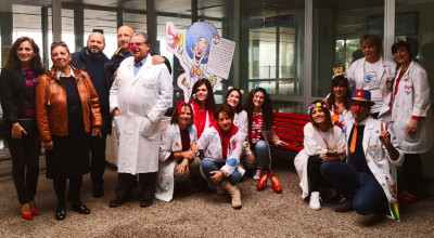 Inaugurata la panchina rossa all'Ospedale Sacro Cuore di Gesù di Galli...