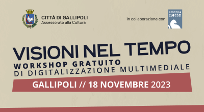 Digitalizzazione multimediale - Workshop