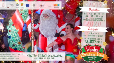 A Gallipoli da domenica torna WONDER CHRISTMAS LAND