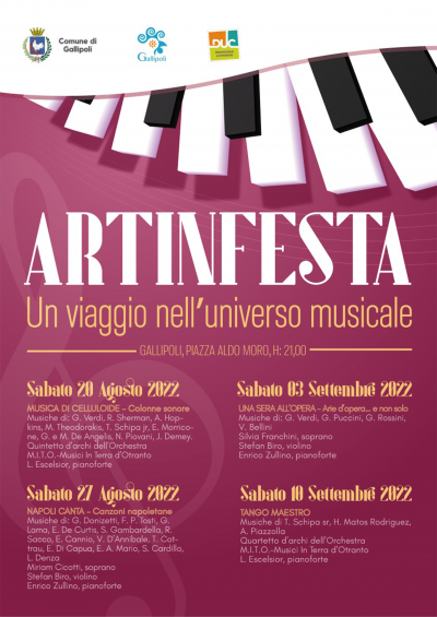 Arte in Festa • un viaggio nell'universo musicale