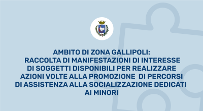 Avviso pubblico per la raccolta di manifestazioni di interesse finalizzato a ...