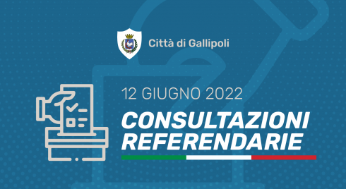 CONSULTAZIONI REFERENDARIE DEL 12 GIUGNO 2022 - Termini e modalità ese...
