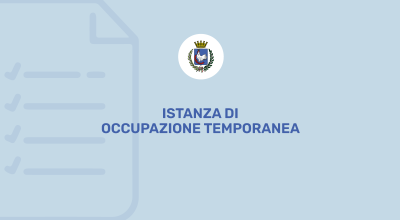 Istanza di occupazione temporanea