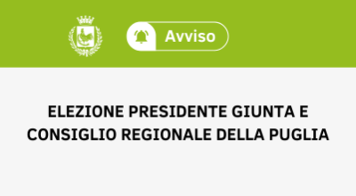 Elezione del Presidente della Giunta Regionale e del Consiglio Regionale dell...