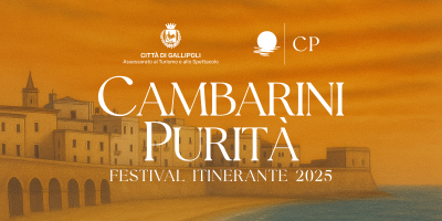 CAMBARINI PURITÀ - festival itinerante