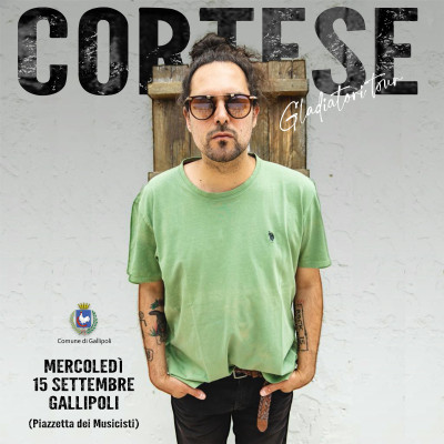 Gladiatori Tour: Il gallipolino Michele Cortese in concerto a Gallipoli