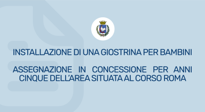 Assegnazione in concessione per anni cinque dell’area situata al Corso ...