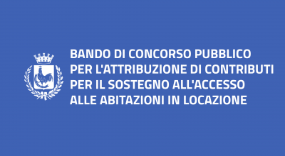 Bando di concorso pubblico per l'attribuzione di contributi per il sostegno a...