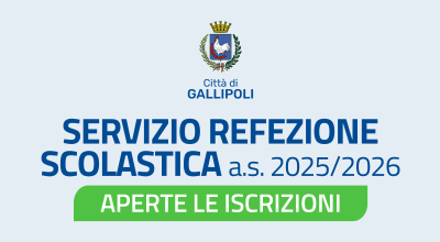 Servizio refezione scolastica a.s. 2025/2026