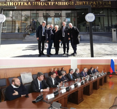 Intervento Sindaco Minerva su visita istituzionale a Mosca