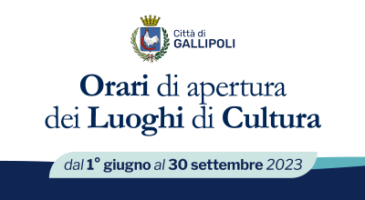 Orari di apertura dei Luoghi di Cultura