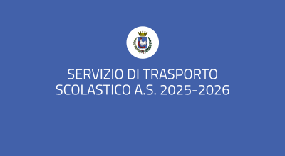 Servizio di trasporto scolastico a.s. 2025-2026